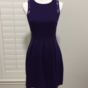 F21 Contemporary plum dress